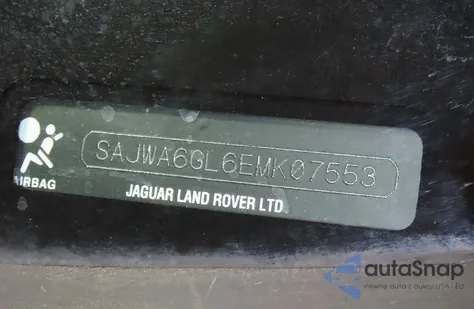 2014 Jaguar F-Type V8 S из США, поврежденный, VIN SAJWA6GL6EMK07553